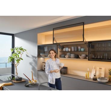AVENTOS HL top Hochliftklappe, Kraftspeicher (Set), KH=390-580 mm, mit SYSTEM-Schrauben, für SERVO-DRIVE